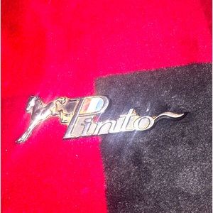70’s Ford Pinto emblem. Chrome.